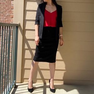 Silence + Noise Black Blazer XS